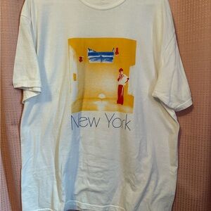 Harry Styles White New York Graphic Tee